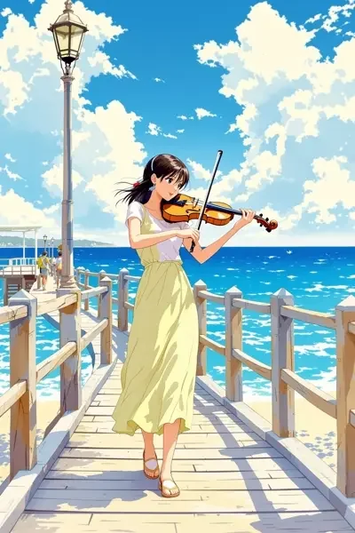 夏日协奏曲 动漫封面